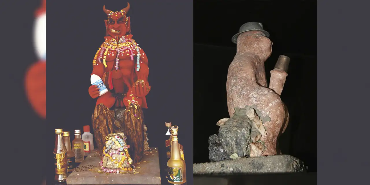 El tio, el diablo de la mina boliviana